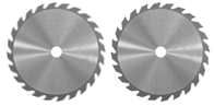 two saw blades